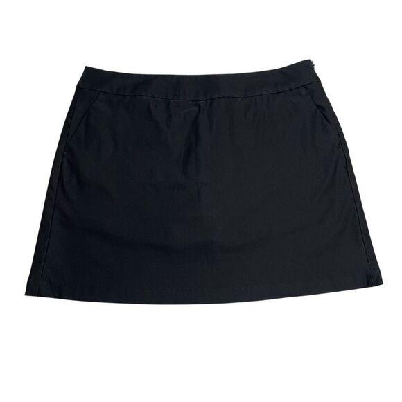 Nike Golf Dri-Fit Womens Athletic Skort Black Style 742875 Size 12 - Picture 1 of 13